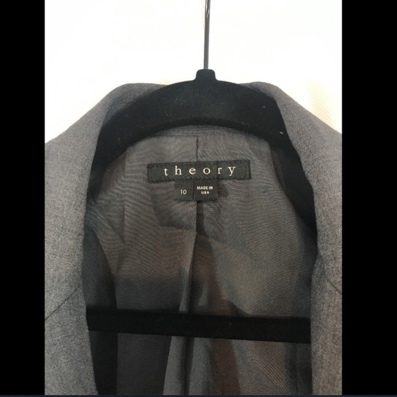 EUC $395 Theory Gabe‎ B. 2 Blaze Urban grey SZ 10 - Picture 3 of 8